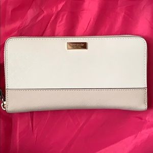 Kate spade large leather wallet